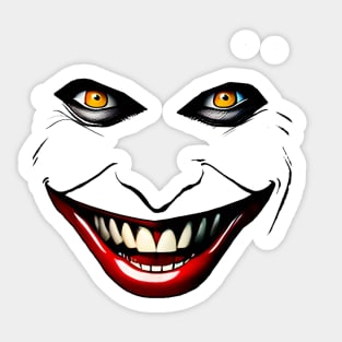 Mouth and eyes Sticker